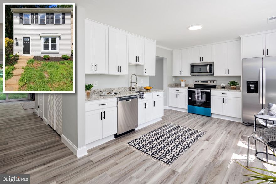 Annapolis END UNIT townhome 3 bedroom 2 full 1 half bath tucked away in the distinguished Whispering Woods community!  Enter into your beautiful townhome with brand new LVP flooring the seamlessly runs throughout the entire first floor.  Enjoy an upgraded chef's kitchen with custom white shaker cabinetry, stainless steel appliances, and granite countertops.  Off the kitchen you will find your formal dining area and oversized living room with brand new electric fireplace.  On the first floor you will also find a conveniently located half bathroom and a laundry room.  Upstairs are two generously sized bedrooms which share a fully remodeled bathroom as well as a large master suite with a completely remodeled ensuite bathroom.  Off the main level you will find your patio where you can enjoy your very peaceful and quiet backyard.  There have been so many updates made to this home making it ready to move right in.  House is vacant and easy to show so schedule your showing today!