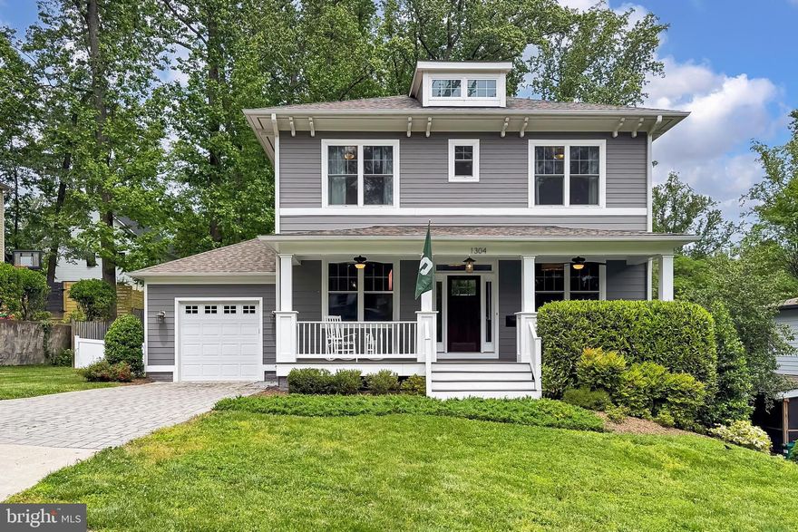 🏡Welcome home to 1304 Tracy Place, a stunning 5-bedroom, 4.5-bathroom residence situated in the Virginia Forest neighborhood of Falls Church City • This exceptional home offers three finished levels, blending traditional elegance with modern amenities to create the perfect haven for sophisticated living • From the spacious front porch, step inside and be greeted by gleaming hardwood floors that span the entirety of the main level • The gourmet kitchen is a chef’s dream, featuring a large island, stainless steel appliances, and ample cabinetry, seamlessly opening into the breakfast room and family room • Here, a cozy gas fireplace awaits, perfect for relaxing evenings or entertaining guests • Beautiful French Doors lead you from the family room to the screened porch, extending the living space and providing a serene place to unwind and enjoy the green surroundings • The formal dining room and living room offer elegant settings for hosting gatherings and meals • A powder room and mudroom with access to the attached 1-car garage complete the main level • Upstairs, the primary suite serves as a true retreat, complete with an expansive ensuite bathroom, providing a spa-like experience at home • Three additional well-appointed bedrooms, two full baths, and a convenient bedroom-level laundry room complete the upper level • Downstairs, the light-filled lower level expands your living space, featuring a spacious rec room ideal for entertainment or relaxation • Also find the fifth bedroom and a full bath, offering versatility as a guest suite, home office, or exercise room • The walk-out level basement offers convenient access to the outdoors • National Green Building Standard (NGBS) Green Certified & Energy Star® Certified, this home is extremely energy efficient featuring a thermal enclosure system, high-efficiency heating, cooling, and ventilation, and water management system • Plumbed for a Solar Water Heater, this home offers even more opportunity for energy savings • Conveniently located just minutes to the East & West Falls Church METRO Stations • Easy access to commuter routes I-66, 495, Route 7 & Route 50 makes commuting to DC/Arlington/Tysons/Reston and beyond a dream! • Nearby shopping, dining, parks, and entertainment in downtown Falls Church City, including: the new Whole Foods, Founders Row, Birch & Broad, West End & more! • Falls Church City School District • Love where you live, welcome home!