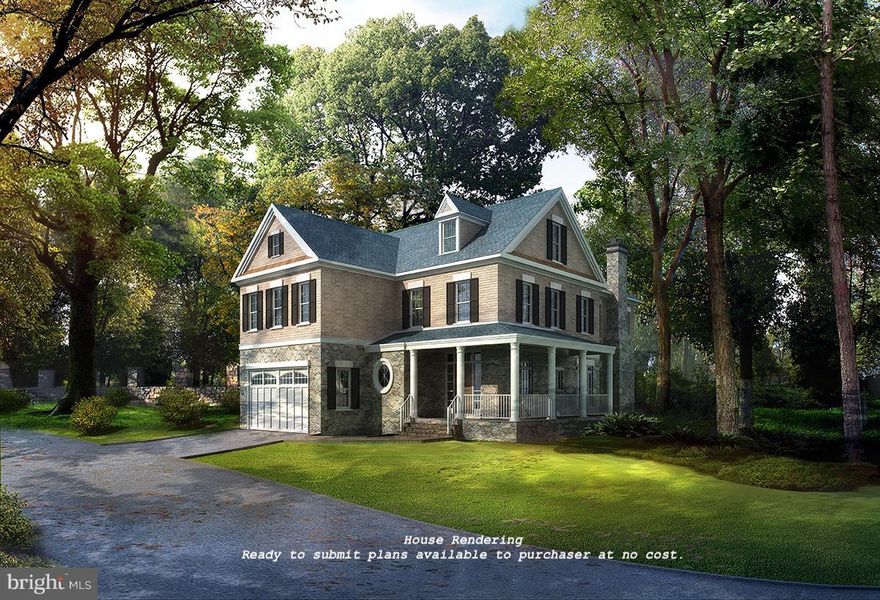 Beautiful 10,000 square foot lot in N. Arlington on quiet street. Fabulous location just minutes to D.C. Walk to Glebe Road Park and Gulf Branch Nature Center. Survey available under documents. Vacant lot - nothing to demo. Ready to submit plans available to the purchaser included.