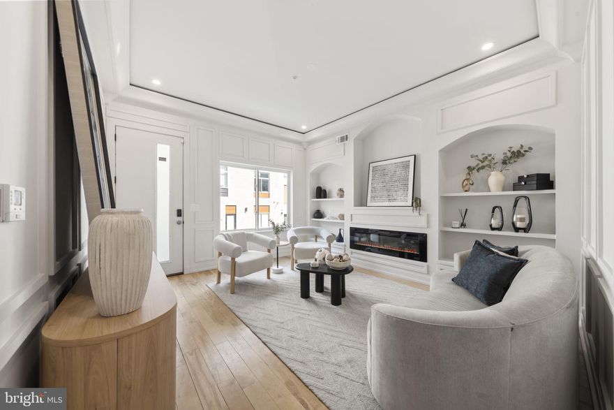 Welcome to a new standard of contemporary luxury in the heart of Northern Liberties. This exceptional new construction residence offers over 3,400 square feet of thoughtfully designed living space, featuring 4 bedrooms, 4 full bathrooms, 2 powder rooms, and rare 2-car rear parking. From the moment you enter, you’re greeted by elevated design, clean architectural lines, and high-end finishes throughout. A private 5-stop elevator provides seamless access to every level, blending convenience with sophistication. The fully finished lower level offers flexible living space, ideal for a home theater, fitness studio, or additional lounge area—tailored to fit your lifestyle. Crowning the home is a spectacular two-tiered roof deck, complete with a covered pergola, creating a true urban retreat. Designed for both entertaining and relaxation. Perfectly positioned just steps from the vibrant energy of 2nd Street and moments from Fishtown, you’ll enjoy immediate access to some of Philadelphia’s best dining, nightlife, and cultural attractions—all while tucked into one of the city’s most sought-after neighborhoods. Experience elevated living, exceptional design, and unmatched convenience, all in one remarkable residence.
** Offering up to $6,000 credit through lender incentive** 10 Year Tax Abatement Pending!