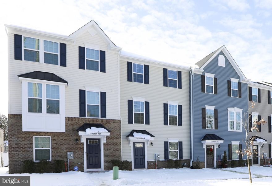 Home sweet home! Convenience and easy living at this luxurious new construction townhome
in the heart of Bucks County, Dublin Boro's desirable Dublin Crossing. Recently crafted by Ryan
Homes in 2022 and never been lived in, this home is loaded with upgrades and features 4 well-
appointed bedrooms and 3½ stylish bathrooms, each space crafted with comfort and
contemporary style in mind. This home is filled with light and features a wide-open floorplan,
designed for both entertaining and intimate family gatherings. As you enter this exquisite three-
story home, you will find a main floor en-suite for in-law, extended family or flexible space for a home office, den, exercise, etc. This level also offers access to the 2-car garage, along with plenty of parking in the private driveway. Mid-level reveals a state-of-the-art kitchen, outfitted with stainless-steel appliances,
quartz counter tops, a pantry, separate beverage bar, and a large center island with overhang
for seating. A gas line is accessible in the dining area should a fireplace be desired. Step
outside to the deck from the sliding glass doors and enjoy the enchanting sunsets, or simply
savor a peaceful outdoor moment. The kitchen seamlessly flows into the large family room,
creating an open, airy space ideal for hosting and making memories. A powder room completes
this level. Upstairs offers the primary bedroom suite, a personal haven with a tray ceiling and a
large walk-in closet. The primary bathroom includes a large stall shower with bench, a double
vanity, and a large soaking tub. Two additional bedrooms are generously sized with ample
closet space and share another full bathroom. A laundry station is conveniently located on this
level. Nestled in a bustling locale just minutes away from Boltons Farm and other local
farmstands and steps away from coffee shops, restaurants, post office, shopping, and
entertainment. Easy access to major routes like 611, 202, and 309 means you are never far
from the conveniences and attractions of Montgomeryville, Historic Doylestown, Lehigh Valley,
and beyond. Enjoy nearby recreation at Peace Valley Park and Doylestown Tennis Club.
Embrace the easy lifestyle that Dublin Crossing offers – this is townhouse living at its best!