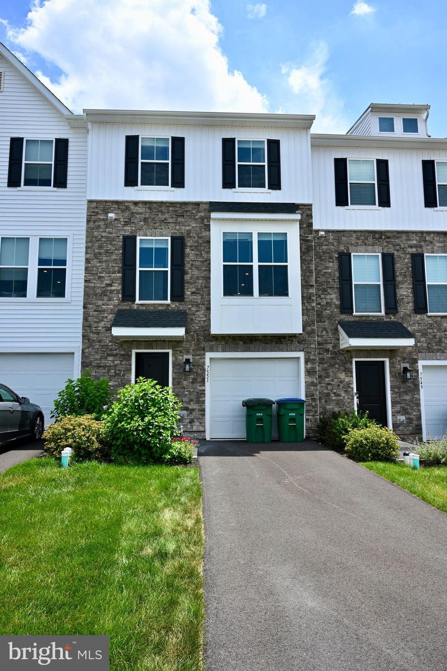 Now Available the Chase Model at Brookside Court!  This three-story townhome features 3 bedrooms, 2 full bathrooms, 1 half bath, with an amazing open concept floor plan. The second floor provides a spacious layout where the kitchen, dining, and Living Room seamlessly connect, perfect for family gatherings and entertaining.  The kitchen offers a large island with quartz countertops, and access to a 10 x 10 composite deck.  The lower-level flex room could be used as a home office, playroom, or gym! Located in the Upper Saucon area, known for the award winning Southern Lehigh school district and proximity to key attractions like The Promenade at Saucon Valley and St. Luke’s Hospita. l. You’ll also enjoy easy access to major highways like I-78 and Route 309, making commutes to nearby cities like Allentown and Bethlehem convenient. If you're looking for a stunning home that balances style, functionality, and community living this could be the one !  Washer, Dryer & Refrigerator included in as is condition.

A 1% -1 Year Buy-down is available with a full price offer!