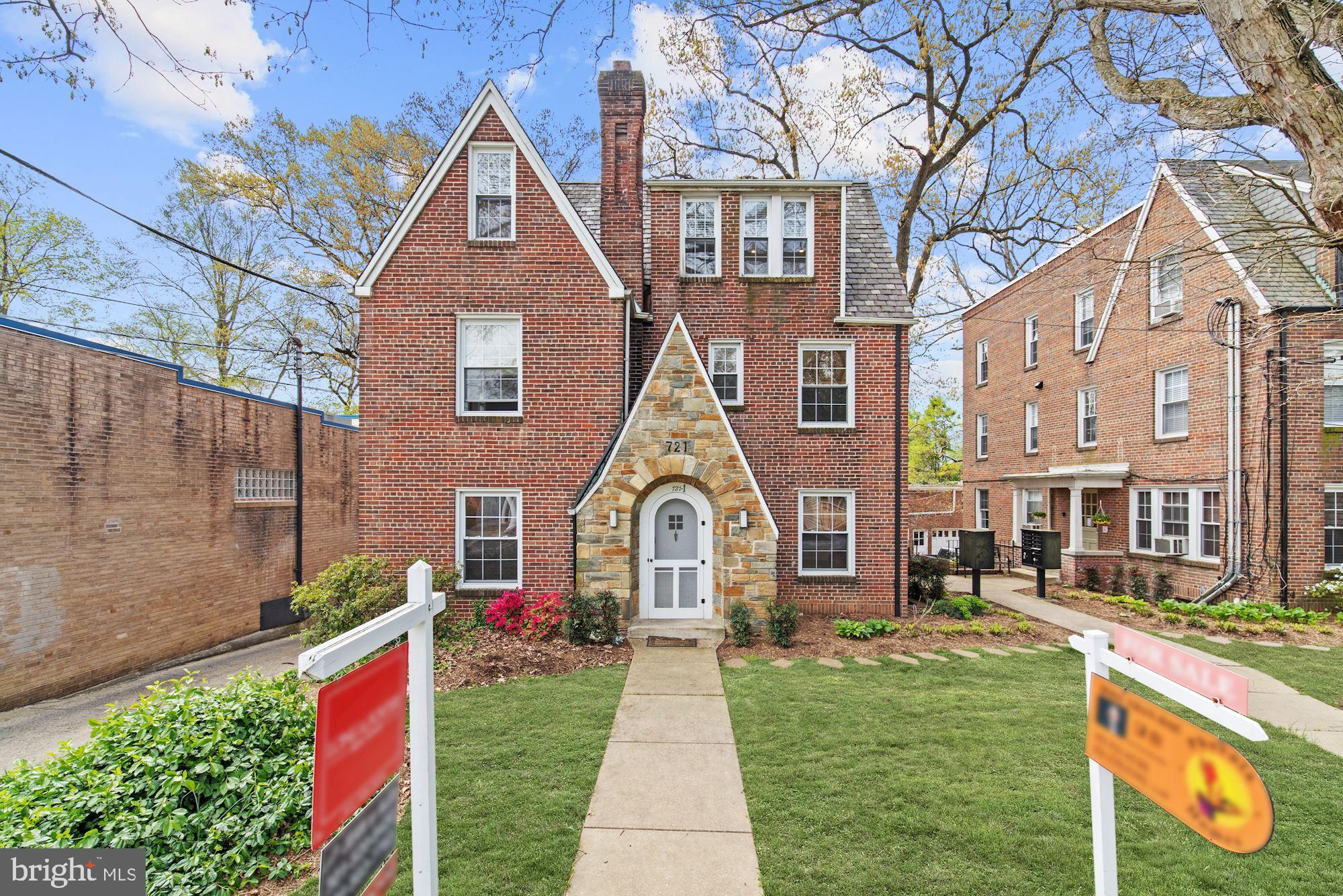 This is a spectacular and completely renovated condo unit in Takoma Park. This One Bedroom/One Bath condo has been completely restored and has three separate window exposures. Incredibly light-filled! Room for an office or guest sleeping area. The kitchen, gutted, with all new cabinets, mosaic tile floor, quartz counters, and excellent quality of stainless steel appliances. The dishwasher is a Bosch brand, the refrigerator is a Leibherr model, and a GE oven and microwave. The unit has all new hardwood flooring, recessed lights, fixtures, and paint. The bath has a pedestal sink, marble tile, and attractive fixtures. Ample Parking available. METRO approximately 1 mile away and Bus service just steps away. Nearby Sligo Creek Park provides incredible outdoor amenities, including biking, jogging, and walking, field, and playgrounds.
