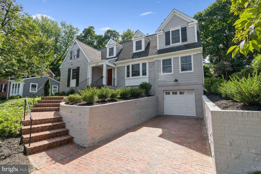 Beautifully Renovated in 2024 - Expanded  story book Cape Cod home located in Dover/Crystal Springs neighborhood, sited on a wooded private 9,451 sq. ft lot. Originally built in 1953 but has been transformed into a stunning masterpiece in 2024 by Advantage Properties. It is truly  like a new home. Re-built from the exterior walls in, to include completely new insulation, new ductwork & HVAC, complete new interior Plumbing  with Kohler Fixtures and new Electric wiring/lights thru out the entire home. Spacious with a modern re-designed floor plan by Claude Lapp Architects with a total of 3426 sq. ft of living area creating a tranquil home filled with thoughtful design, details and craftsmanship featuring 4 Bedrooms, 3 full baths, and 2 half baths, 2nd floor laundry room, brick pavers on the driveway to a 1 car garage with new garage door and opener, new large paver patio off of the kitchen. James Hardie Plank Siding and Brick exterior, very low maintenance. Owner Suite with a luxury marble bath and large walk-in closet with custom California Closet system installed. New PVC trim on the exterior of the home, new roof, and oversized gutters and downspouts. New 4" wide red oak sand and finish in place Hardwood floors installed. New white Waypoint Kitchen cabinets with Quartz Counters, Thermador Stainless Appliance Package, 36" Dual Fuel Range, 36" Ref, Microwave drawer, Dishwaser & Waypoint white bath vanities with Quartz countertops throughout, A mix of thermal Andersen Renewal windows & thermal sliding door and new Andersen series 200 thermal windows. 1 Gas Fireplace in Family Room. 2 Zone HVAC system GFWA & EHP efficient Carrier equipment. Eligible to join the Donaldson Run Recreation Association Pool. 1 Year/Builder Warranty. There are too many features and new upgrades to mention. Hurry