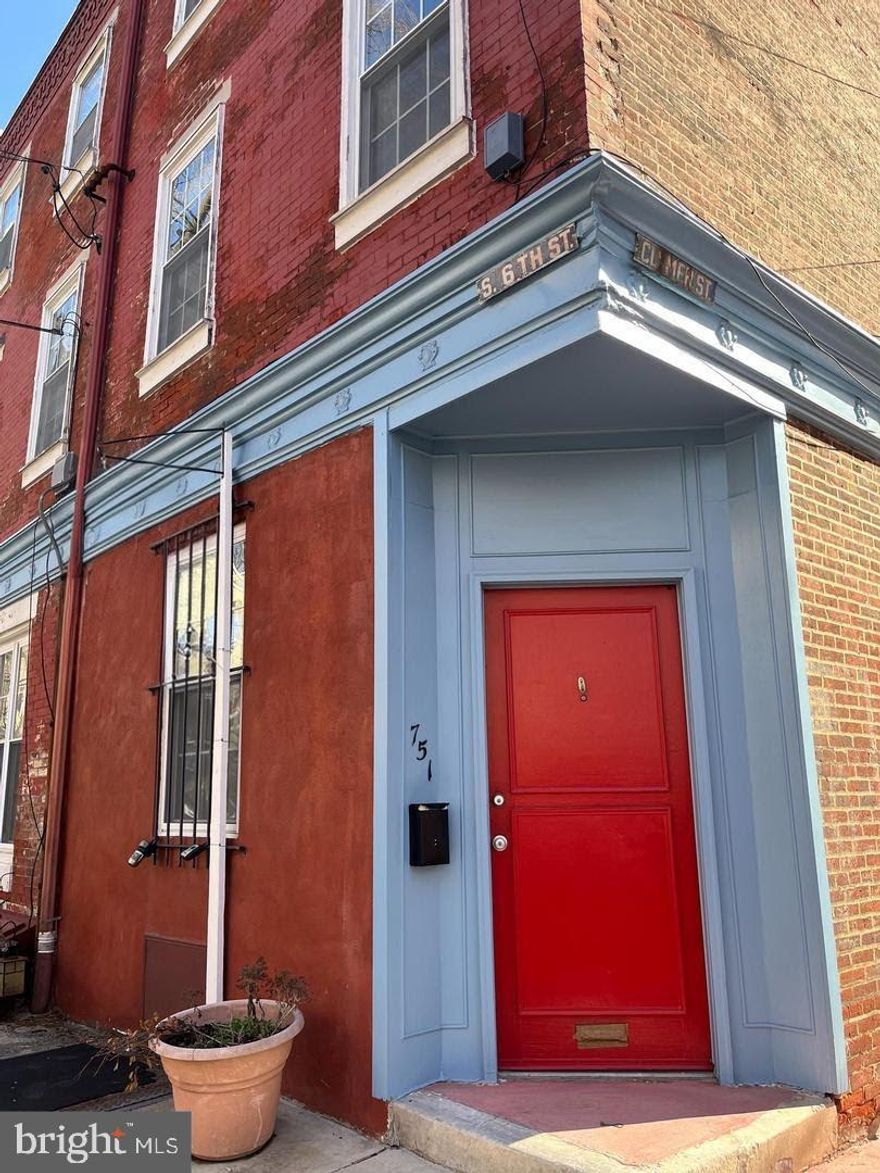 Welcome to this charming, sun-drenched 1-bedroom plus den apartment in one of the most desirable neighborhoods! Located on the first floor, this unit offers a private entrance, high ceilings, and a versatile bonus room perfect for an office, vanity area, or extra storage. The modern bathroom, recently renovated just two years ago, features spacious porcelain tile and a walk-in shower with high ceilings for a sleek, contemporary feel.

The kitchen boasts brand-new stone countertops, a dishwasher, gas stove, garbage disposal, and a refrigerator. Additional highlights include stunning original hardwood floors, central air, gas heat, new LED recessed lighting with dimmers, and large windows on every wall, flooding the space with natural light. This home strikes the perfect balance of cozy and spacious living.

Enjoy the convenience of your own private entrance and take advantage of the full-sized laundry facilities (coin-free) located on the building's second floor. Nestled in one of Philadelphia’s most coveted neighborhoods, you’ll be just steps from popular cafes, restaurants, Jefferson Hospital, parks, and more.

The tenant is responsible for electricity, gas, and $20/month for water ($35 for 2 people). A small pet (1 cat or 1 dog under 25lbs) is welcome.. Secure basement storage is available for 10$ month.

The owner is a licensed realtor in PA.