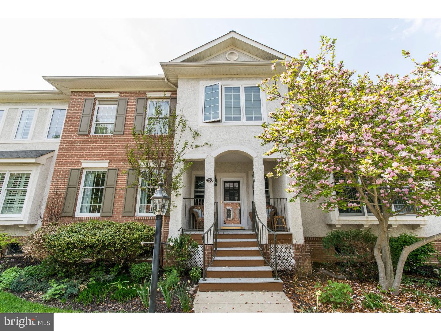 Welcome to this exciting and well appointed three bedroom/two and half bath townhouse situated in the highly desirable Garden Villas in the community of "Eagleview", where you can live, work and play!  Relax and enjoy the Eagleview Summer Concert Series from the covered front porch, as 570 Cricket Lane is just seconds away from the Town Center.  This tranquil oasis offers luxurious living in a totally relaxed atmosphere. Numerous architectural details which include custom moldings and tasteful built-ins can be found throughout this home. You are welcomed by the columned center hall with it's gleaming hardwood floors, convenient powder room and coat closet that opens to a spectacular family sized dining room and Butler's pantry, state of the art eat-in kitchen with generous appliance package including Jenn-Air gas stove, oven and microwave and an LG dishwaher opens to a living room with gas fireplace highlighted by built-in shelving and access to a private deck overlooking the enchanting rear garden, a cozy sun drenched reading room leads to an attached garage with exit to garden; The second floor which boasts Berber carpeting throughout features a master bedroom suite with custom draperies, walk-in closet and well appointed master bath featuring Jacuzzi tub, stall shower and double vanity. Two additional bright and sunny bedrooms and a hall bath can also be found on the second floor. Upgrades galore can be found throughout including programmable Nest thermostat, hardwood flooring on first floor, Berber carpeting on the second floor, recessed lighting, 9 foot ceilings throughout first floor, custom tile in kitchen and Butler's pantry.  A full unfinished daylight basement is just waiting for you to create more living space!  With the utmost attention to every last detail of what today's buyers are looking for, the award winning community of Eagleview is sure to please -  offering numerous dining establishments, bookstore, pharmacy, salons and other fine offerings including a farmer's market, 24 hour gym and yoga studios.  This prime location is within close proximity to major thoroughfares including The Pennsylvania Turnpike.  Make your appointment today, as you will surely fall in love and want to make life at Eagleview your "everyday"!
