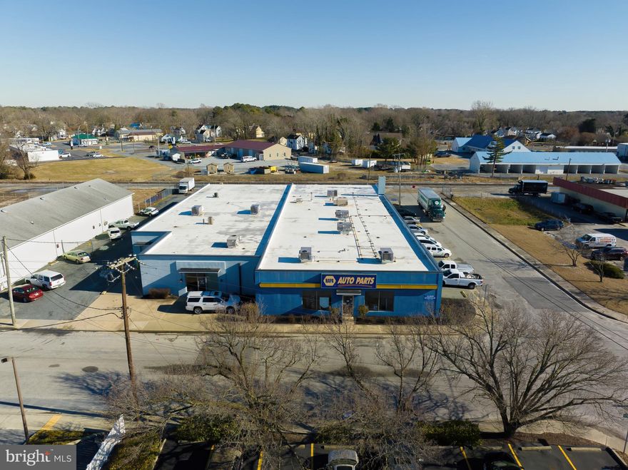 Leased Investment Opportunity! The Napa Auto Parts store in Salisbury, Maryland features a new 5 year lease (commenced 10/1/23) fully guaranteed by Genuine Parts Company with multiple renewal options. Base rent is $20,624.92 per month with increases in the renewal options. Net income is projected to be $232,649. The lease is a NNN lease with the tenant covering real estate taxes, insurance, and common area maintenance. The landlord is responsible for the roof and building structure. This is an ideal, passive investment with a tenant that has a proven track record, and is leased under a highly valued entity. The building is in great condition and features a 4 year old roof, new HVAC in the last 4 years, and well maintained parking areas. The building itself features retail/parts counter with connected private offices, and various warehouse sections with grade level loading access. The property also possesses a fenced/gated yard at the rear for parking and/or storage. Full lease information available with a signed NDA.