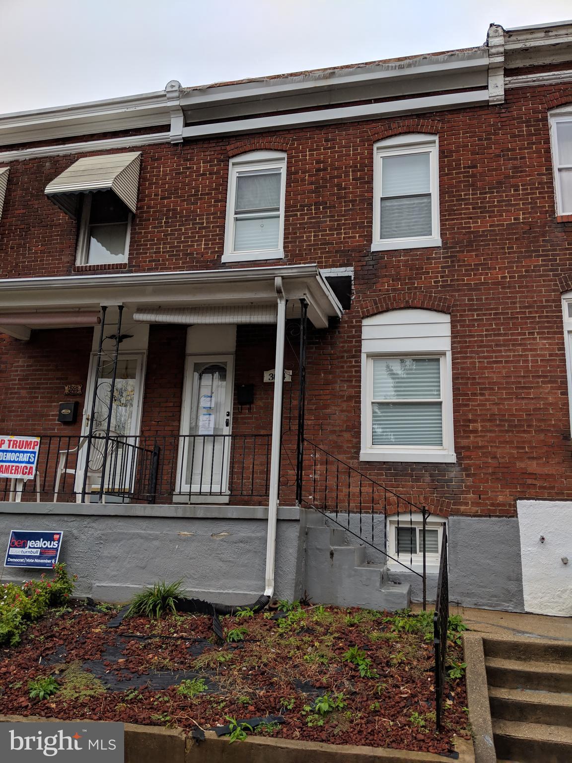 Home in up and coming area is loaded with potential. Open concept first floor, skylight, dual pane windows and central a/c already in place. Home appears to be solid but is sold strictly as-is. Cash or rehab loans only. Buyer to pay all transfer and recordation taxes.
