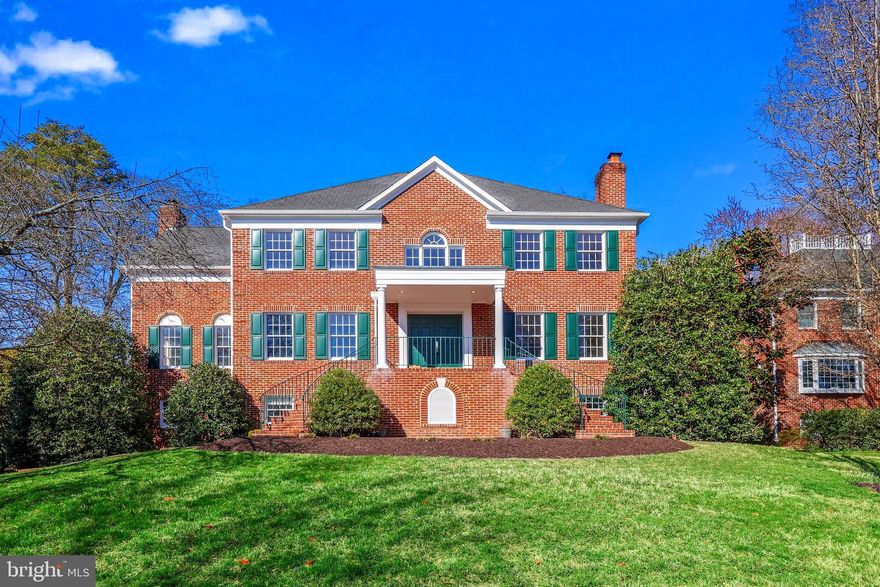 Discover an exceptional all-brick colonial residence nestled on a tranquil cul-de-sac within the highly sought-after Oxford neighborhood. Spanning over 5,000 square feet with 5 bedrooms & 5 bathrooms, this meticulously upgraded home offers a harmonious blend of classic elegance and modern comfort.Upon entering, a grand two-story foyer sets the stage for the home's impressive scale and refined details. The main level two story foyer unfolds to reveal refinished hardwood floors that lead to a formal living room, where a wood-burning fireplace creates a warm and inviting ambiance. Adjacent, a grand dining room, bathed in natural light, overlooks the expansive, level backyard – perfect for elegant gatherings. The gourmet kitchen, a culinary haven, boasts top-of-the-line appliances, two dishwashers, two sinks, two wall ovens, and an under counter beverage refrigerator, a generous sized pantry. Abundant cabinet space in kitchen, and seamless access to a spacious deck, ideal for alfresco entertaining. A comfortable library, adorned with custom built-in bookcases, provides a serene retreat, while the family room, with its gas fireplace, offers a relaxed space for everyday living. The upper level features refinished hardwood floors, four generously proportioned bedrooms, each thoughtfully designed with access to a private or shared updated bathroom, ensuring comfort and privacy for all. The luxurious owner's suite is a true sanctuary, complete with dual walk-in closets, shower with body jets, and seperate two person jetted tub, and accent lighting. A floored attic provides ample storage. Spacious closets throughout the house. The lower level extends the living space with a spacious family room featuring a wood-burning fireplace, a private au-pair/in-law suite with a full bathroom, and a walk-out to an expansive brick patio, perfect for outdoor relaxation, with a second spacious brick patio at the main entrance in front of the home as well. An oversized two-car garage and a substantial driveway provide ample parking. This exceptional property enjoys a prime location, steeped in history, being situated on land once part of George Washington's original estate. Residents benefit from close proximity to the Mt Vernon Yacht Club, the historic Mt. Vernon Estate, and miles of scenic walking trails. Convenient access to Fort Belvoir, Grist Mill Park, Hilltop Village shopping center/Wegmans, Mount Vernon Country Club, Old Town Alexandria, and the vibrant cultural scene of Washington, D.C., ensures a lifestyle of unparalleled convenience. Commuters will appreciate the quick access to major routes, Ft. Belvoir, Reagan Airport, and Washington, D.C. Membership to the Mt. Vernon Yacht Club is available for acquisition.