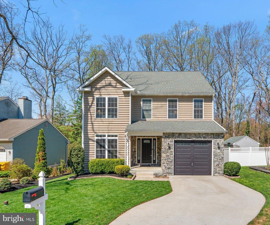 Welcome home to water privileged Robinson Landing! Built in 2016, this wonderful colonial offers over 3,300 sqft of finished living space across 3 living levels with 4 bedrooms and 3 full plus 1 half bathrooms.

Step inside and be greeted by an open-concept main level, ideal for entertaining and everyday living. The gourmet kitchen seamlessly flows into the spacious great room. A main level bedroom with a full bathroom provides convenience and flexibility for guests or multi-generational living. Travel to the upper level to discover your luxurious primary suite. This private retreat boasts a large walk-in closet and a spa-like en suite bathroom complete with a relaxing soaking tub, glass-enclosed tiled shower, and a dual sink vanity. Two additional generously sized bedrooms, each with walk-in closets, share a well-appointed full hall bathroom. As a bonus, there is ample attic storage accessible through the guest room- perfect for storing seasonal decor,etc. The finished lower level expands your living space with a fantastic rec room – perfect for movie nights or game days. A convenient half bathroom, a dedicated home gym area, and a generously sized storage/utility room complete this level. You'll love the rear yard, designed with entertainment in mind. Relax and entertain on the paver patio, practice your short game on the putting green, and enjoy the peace offered by the tree-lined backdrop, ensuring utmost privacy. Enjoy all the benefits of living in a water privileged Severna Park community with access to a private community pier & boat ramp. Imagine weekends spent fishing on the pier or launching your boat from the private ramp offering access to the Magothy River and its many creeks. Blue Ribbon Severna Park schools. Easy commuter access and conveniently close to a variety of restaurants, shopping, and entertainment options. Schedule your private tour today!