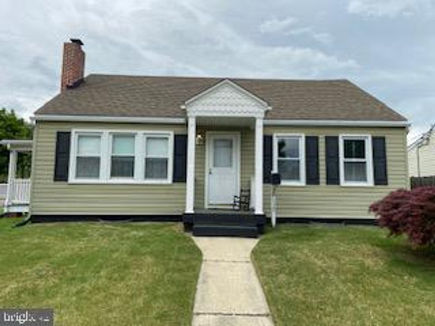 Cozy and charming 2 bedroom 1 bath bungalow! Situated on a corner lot. Wood flooring throughout. Living room. Separate dining room. Kitchen with vinyl flooring. Full unfinished basement. Attic for storage space. Nice covered side porch. Parking in driveway and on street. Storage shed. Convenient location! Within walking distance to the middle and elementary schools, near dining, shopping center, and Interstate 81. Schedule your tour today!