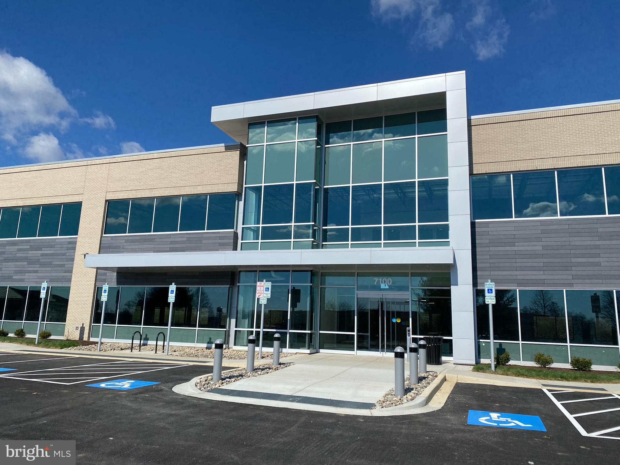 7100 Guilford is a new, Class A, Professional and Medical Office Building. The property was designed during the COVID pandemic and as such includes touchless or minimal touch features throughout including toe-kick elevator buttons. This is a must see office property designed, built, owned and managed by local real estate professionals. Brand new Class A building Flexible suite sizes Minimum suite size - 2,000 square feet Maximum suite size - 20,000 square feet Local and experienced landlord to assist in space design and construction 4.2 parking spaces per 1,000 square feet High speed data Touchless features such as auto door openers and toe-kick elevator buttons