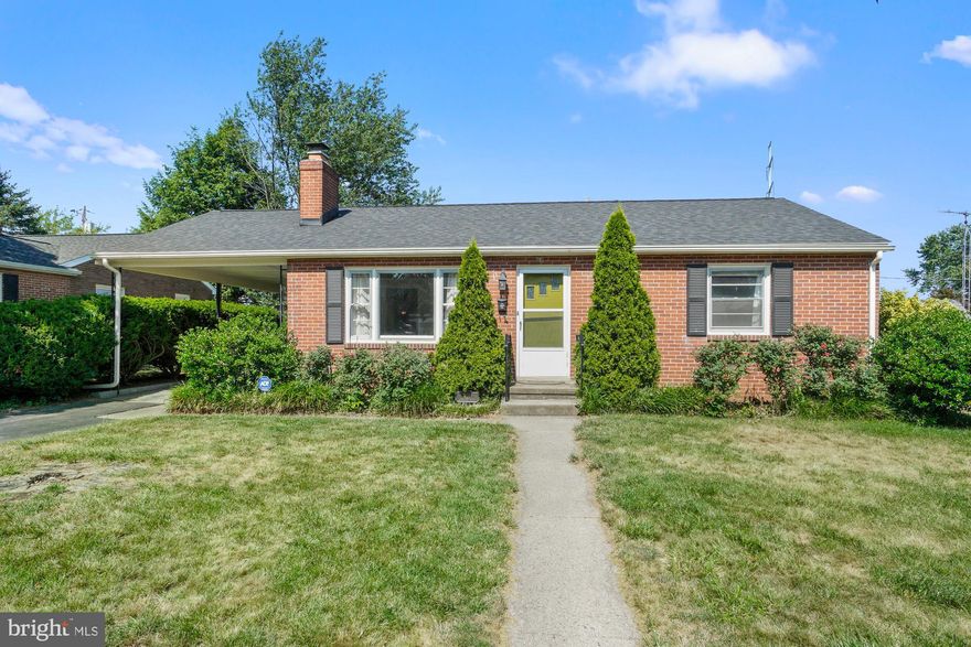 Adorable!! This Monocacy Village home has vintage charm with modern updates and is ready for you to move right in!!  2 generous bedrooms on the main level and a mostly finished basement with walk-up to back yard offers plenty of living space.  Both the covered back porch and carport are ideal outdoor living areas. The long list of newer items includes a new roof in 2019, a new furnace and A/C in 2017 and a brand new frig!! Check the disclosures for the complete list. Monocacy Village is the perfect blend of a peaceful neighborhood and the excitement of Downtown living!  Adjoining Monocacy Village Park with tennis courts and picnic areas and so close to everything else, you can walk/ride a bike or take a short Urber ride home from a night out.
