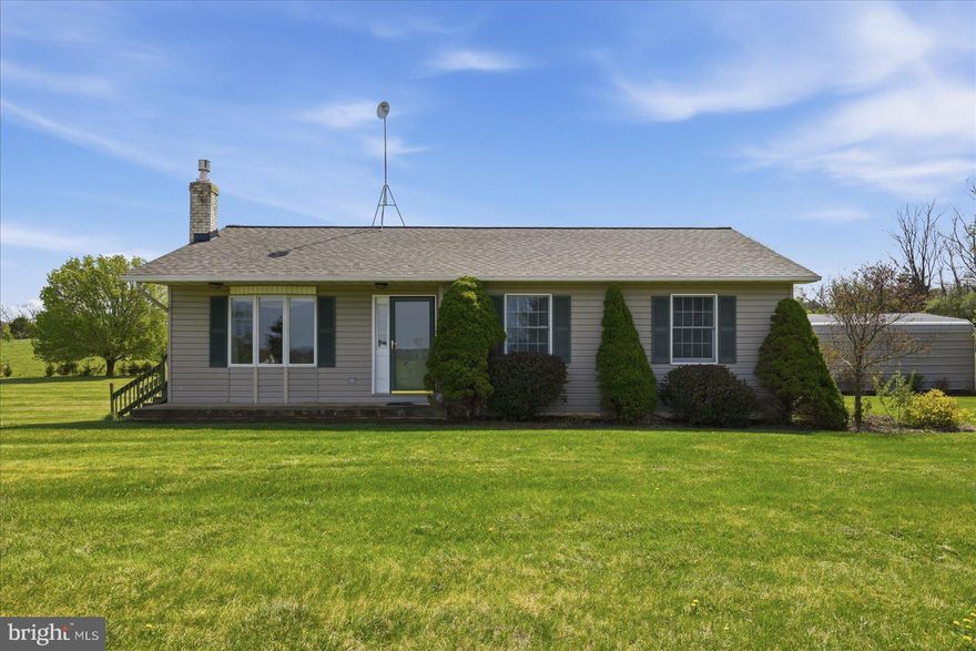 2 OPEN HOUSES SATURDAY 4/18 & SUNDAY 4/19 12pm - 2pm. Located on 2 private acres in picturesque Clarke County, Berryville with no HOA., main level living at it's best, brand new roof! Come & Get it!!  

This stunning 2,246 sq. ft. home is ready for todays buyer. From the moment you step through the brand-new French doors you'll feel at "home."

The heart of the house features a charming kitchen boasting granite countertops, stainless steel appliances, and unique inlaid terra cotta flooring. Retreat to the primary suite, where the bathroom offers the everyday luxury of heated tile floors. The lower level is an entertainer’s dream, featuring a columned recreation room, a customized bar, and a cozy den with custom built-ins and a gas stove set against a floor-to-ceiling stone wall.

Outside, the upgrades continue with a new roof in 2025 and a massive multi-level composite deck complete with a gazebo—perfect for watching the sunset/sunrise over your private acreage. Whether you’re hosting at the custom bar or roasting marshmallows at the fire pit, this is Clarke County living at its absolute finest.