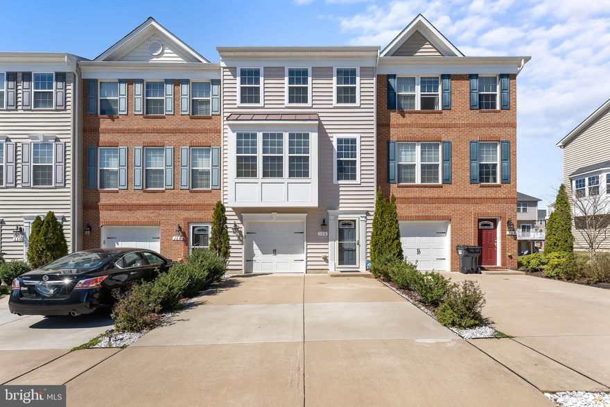 Move-in ready 3 level townhome located in Rappahannock Landing.  Sought after for ease of access to I-95 and shopping less than 2 miles away! 3 full bedrooms, 2.5  baths.  Garage space for 1 vehicle and parking space in the driveway for 2 vehicles. Back  deck, lower concrete patio, and a recently installed fence.  Granite kitchen countertops with stainless steel appliances and ample counter space.  Plenty of natural light throughout with multiple windows.  Vaulted ceilings in the primary bedroom with a walk-in closet and attached primary bathroom.  Date available: 05/01/25. Pets allowed case by case.  Security deposit is equal to monthly rent. Long term lease desired!