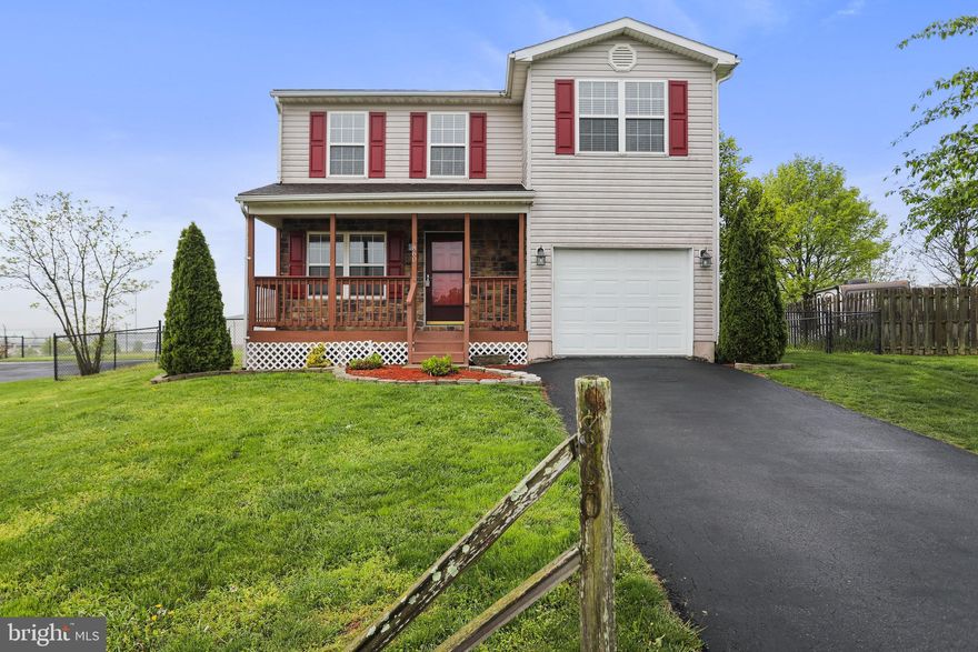 Colonial, well kept and recently updated to include a half bath on the main level.  Property adjoins the Air National Guard property.  Convenient to I81 at Tabor Road.   Kitchen has SS appliances. Large master bedroom with 2 closets. Bedroom level laundry. Central heat and AC. Storage shed with electricity in fully fenced back yard. Tax rate is investment.  Agent is owner.