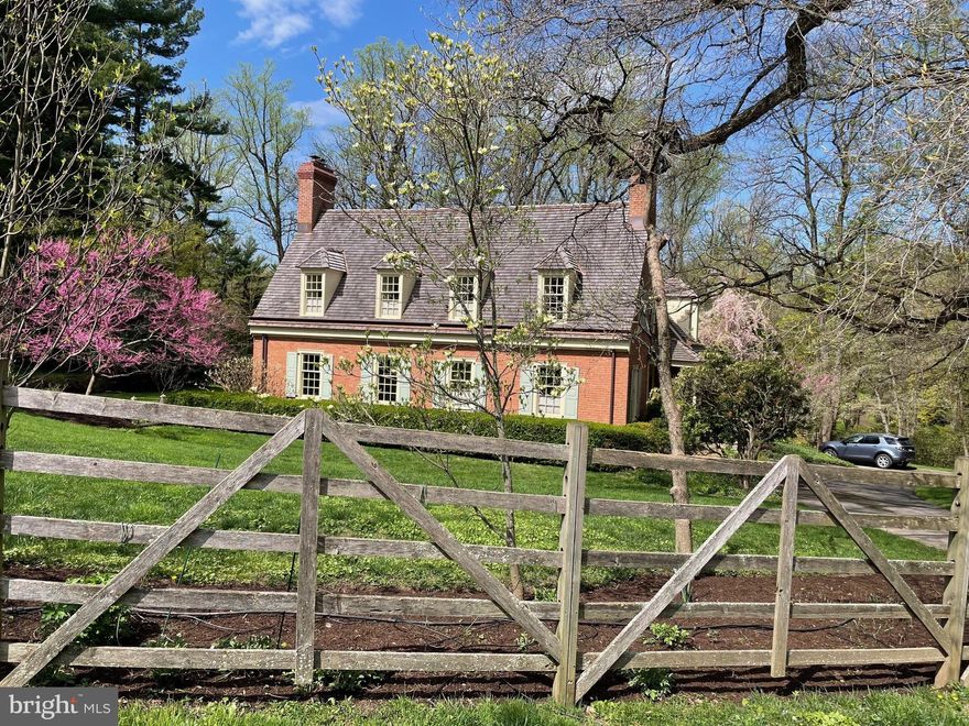 Welcome to 544 Avonwood Road in the prestigious Northside Haverford neighborhood. Crafted in 1953 by the esteemed architect Roland T. Addis, this early Virginia Colonial home is a testament to classic charm and impeccable craftsmanship. 544 Avonwood Road presents an antique reproduction of Colonial Williamsburg mid-century residences.

As you approach the brick exterior, a sense of history and character envelopes you, setting the tone for what lies within. Step through the entrance hall, where gleaming hardwood floors and abundant natural light greet you, accentuating elegant details such as chair rails and crown moldings.

The living and dining areas effortlessly flow together, creating a warm and inviting ambiance perfect for gatherings large and small. A focal point fireplace, flanked by built-in shelves, adds warmth and character, while French doors beckon you to outdoor spaces designed for relaxed entertaining.

 The kitchen, equipped with premium appliances, including an AGA range and a slate floor with 16 x 16 tiles overlooks a beautifully landscaped backyard—a tranquil oasis away from the hustle and bustle of city life.  

Upstairs, the primary suite awaits, offering luxurious comfort with a dressing area and bathroom.  Two  additional bedrooms and a hall bath complete the second level.

Convenience meets functionality with a partial basement housing a half bath and direct access to a two-car garage, providing ample storage space and added convenience. Central air, a security system, and refined wood details throughout further enhance the home's allure, promising a lifestyle of comfort and sophistication.

Outside, the enchantment continues as the seasons unfold. From the delicate blooms of witch hazel in late January to the vibrant rhododendron in early March, the landscape transforms with each passing month. Explore the meticulously designed yard, where four distinct sections offer their own unique allure, from the captivating dogwood forest below to the native flora bordering the upper side.

Well maintained and perfectly situated for a quick commute to the city and airport, and surrounded by highways, shopping centers, and parks, this residence offers not just a home, but a sanctuary where the beauty of nature intertwines with the timeless elegance of the architecture.