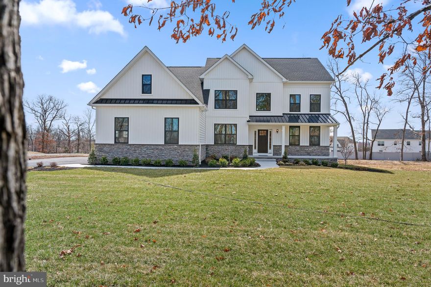 LARGE BEAUTIFUL SETTING WAITING FOR YOU TO MAKE IT YOUR OWN! LOT 5 at Arden Reserve offers 3.86 Acres with a Walk-Out Basement and Breathtaking Views! New Construction Single Homes at Arden Reserve- Cul-de-Sac subdivision accented by mature trees in the desirable Township of Worcester, Methacton School District with lot sizes ranging from .78 to 3.89 acres. The convenient location puts you within minutes of grocery stores, luxury shopping, and major routes such as 363, 422, 29, 476, and 76.  Valley Forge Historical National Park, King of Prussia Mall, Skippack Village and Collegeville Providence Town Center are all just a short drive away.  This listing is for our Four Bedroom Three and a Half Bath Morgan Farmhouse Model. With 3625 sqft this home gives you everything you could ask for from a gourmet kitchen, first floor study, expansive master suite, en-suite bathrooms, light drenched sunroom, second floor laundry room, three car garage, full front porch and an extensive list of standard features such as 7 1/2" hardwood on the entire first floor, quartz kitchen countertops, fireplace, oak craftsman staircase, luxurious master tiled shower, and so much more.  Lot Premiums do apply. Property Taxes to be assessed after settlement any quoted taxes are an estimate only. Advertised photos are both renderings and photos of a previously built similar model that shows upgrades not included as a standard. OTHER MODELS AVAILABLE! List Price is inclusive of base price of Morgan Farmhouse and required Walk-out Package. *List Price Includes New Year Incentive and Lot Premium Waiver