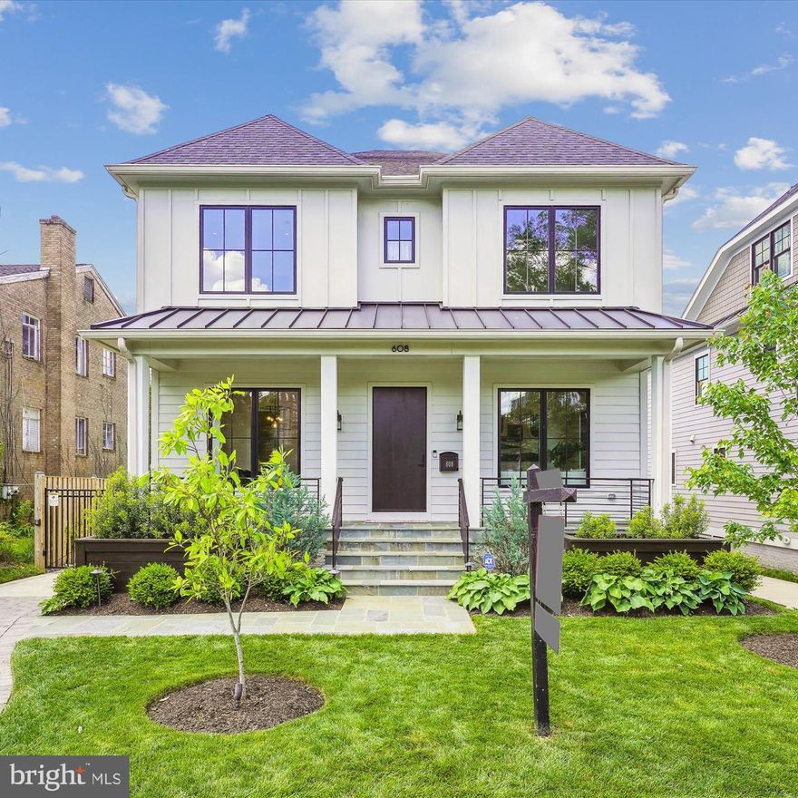 Priced to sell! Motivated Sellers. Custom-Built *like new* construction in Ballston! From top to bottom this home is truly one of a kind. From builder upgrades, to upgrades the owners have put in, every inch of this home is top of the line. A two-minute walk out of your front door brings you to Ballston Quarter, where you can enjoy an array of restaurants and shops.  Walk a block further and hop on the Metro. Enjoy sitting on your spacious front porch and see families enjoying the playground across the street, or watch dogs playing in the open and beautiful green space. Each level of this home is spacious, and sun filled. Upgrades include: extended paved driveway, electric blinds throughout, sprinkler system, security system, top of the line Miele kitchen appliances, electric driveway gate, electric car charging station, sealed garage floor and custom closets to name a few. One of the best features of this home is the bedroom/loft space and full bathroom above the detached garage. Use for a nanny, guests, or rental income. Welcome home!

*"Lower level 2" au pair suite is the living space above the detached garage*