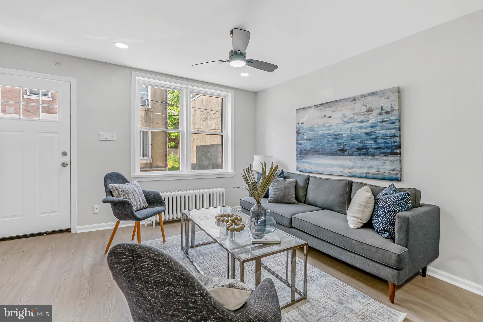 Welcome to 2839 Winton St—a beautifully renovated 3-bedroom, 1.5-bath home tucked away on a quiet one-way street in the heart of Grays Ferry. This move-in ready gem features thoughtful updates throughout, including a brand-new kitchen with stainless steel appliances, recessed lighting, and stylish new hardwood flooring on the main level. The first floor also includes a sleek powder room and access to a fully fenced-in rear yard—perfect for relaxing or entertaining.
Upstairs, you'll find three well-sized bedrooms and a modern full bath with beautiful finishes. The clean, freshly updated basement offers excellent storage or potential for additional living space. With easy access to Vare Ave and the I-76 on-ramp, commuting is a breeze, and you're just minutes from Center City, University City, and all that South Philly has to offer.
Whether you're a first-time buyer or investor, this home is a fantastic opportunity. Don’t miss your chance to own a turnkey property in one of Philadelphia’s fastest-growing neighborhoods. Schedule your showing today!