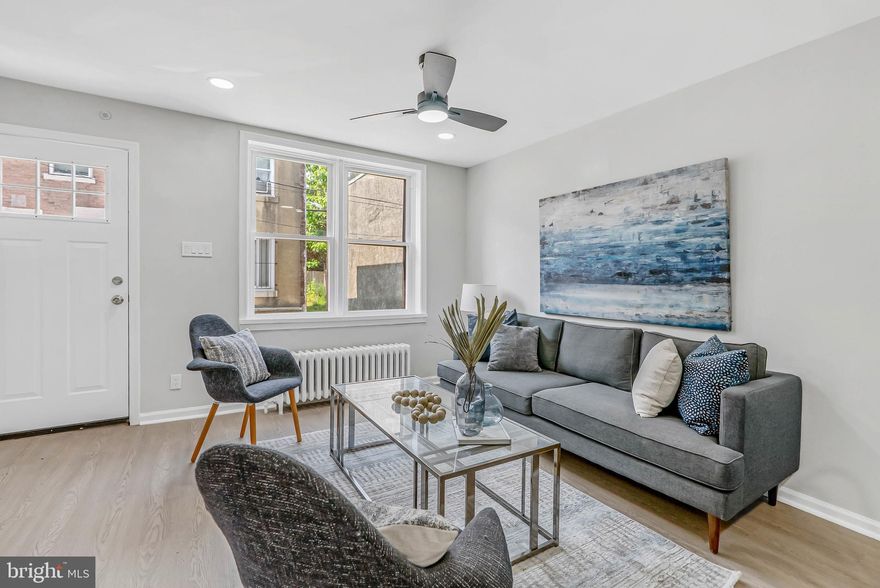 Welcome to 2839 Winton St—a beautifully renovated 3-bedroom, 1.5-bath home tucked away on a quiet one-way street in the heart of Grays Ferry. This move-in ready gem features thoughtful updates throughout, including a brand-new kitchen with stainless steel appliances, recessed lighting, and stylish new hardwood flooring on the main level. The first floor also includes a sleek powder room and access to a fully fenced-in rear yard—perfect for relaxing or entertaining.

Upstairs, you'll find three well-sized bedrooms and a modern full bath with beautiful finishes. The clean, freshly updated basement offers excellent storage or potential for additional living space. With easy access to Vare Ave and the I-76 on-ramp, commuting is a breeze, and you're just minutes from Center City, University City, and all that South Philly has to offer.

Whether you're a first-time buyer or investor, this home is a fantastic opportunity. Don’t miss your chance to own a turnkey property in one of Philadelphia’s fastest-growing neighborhoods. Schedule your showing today!