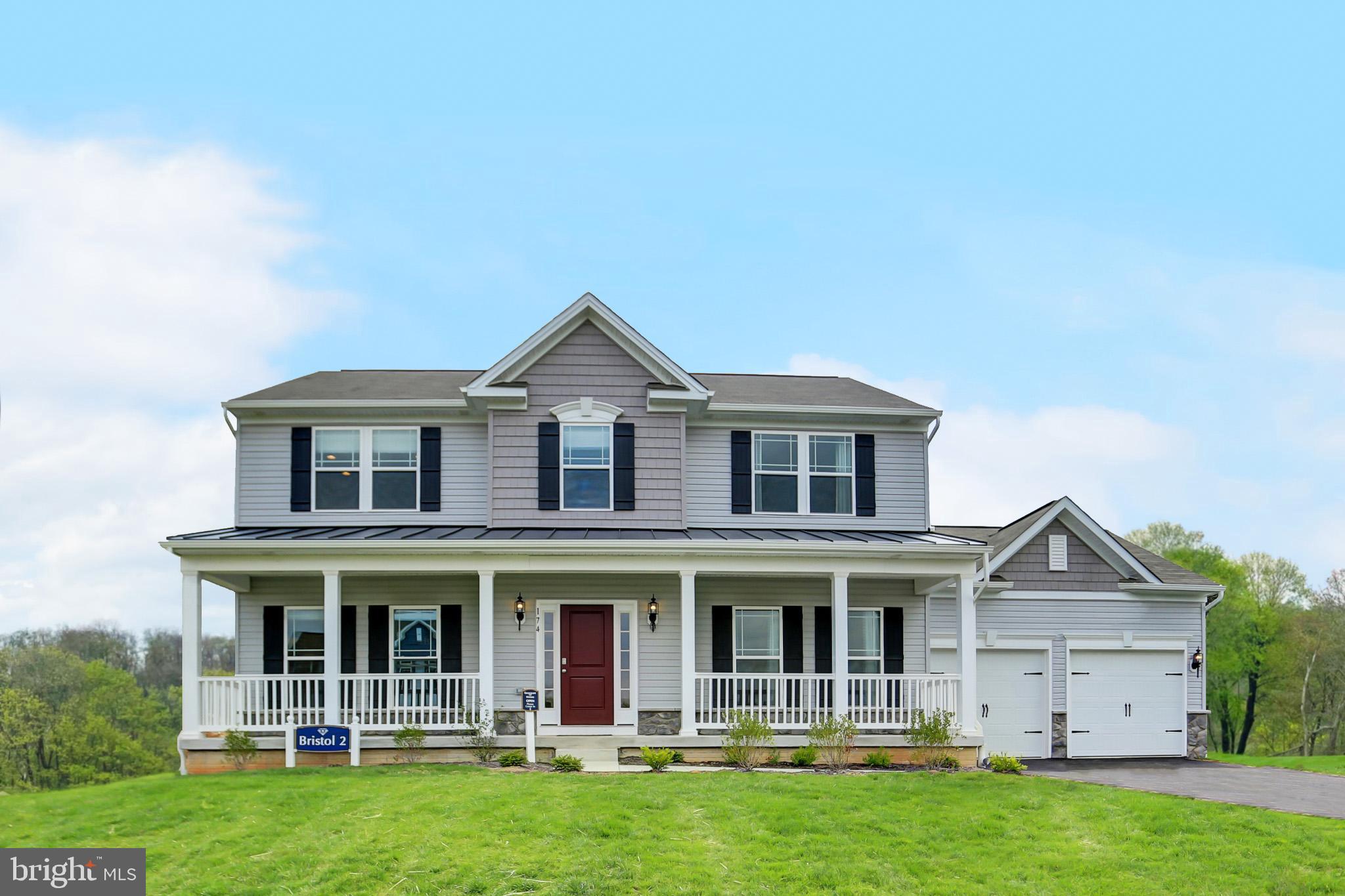 This Bristol II stands proud with its classic colonial facade with a modern floor plan inside. The first floor features a formal Living Room and dining room that are large and designed with the potential for use beyond their intention. These rooms could be converted for use as an office, playroom, or library. Beyond that, to the rear of the home, the combined Great Room, Breakfast Room, and Kitchen space offer multiple windows and a glass sliding door that allows you to take in the backyard with the boundless potential for outdoor entertainment. The Kitchen features a plethora of cabinet and pantry space, and the addition of an optional island, makes storage and counter space plenty. The Great Room makes the perfect space for entertaining and spending time with family and friends. The second floor features a large Owner's Bedroom with a private ensuite bathroom with double vanity sinks that provides ample private space for partners. The Owner's Suite amenities include a large private walk-in and linen closet. The second floor also features 3 additional bedrooms and a laundry closet, centrally located for convenience and ease. Explore more of what this splendid home has to offer!
Welcome to Paradise Estates, a hidden gem community tucked away in the picturesque town of Greencastle, Pennsylvania that truly lives up to its name. If you're searching for a place to call home that's secluded and peaceful, yet fully equipped with modern amenities and beautiful homes—then you’ll undoubtedly find what you’re looking for in this community. Paradise Estates offers a wide range of single-family home plans that will delight any homebuyer. With cozy ranch-style homes, spacious two-story layouts, and customizable features, you can find the home of your dreams that perfectly suits your needs and lifestyle. These homes feature up to 4 bedrooms and up to 4,027 square feet, accompanied by an array of desirable, forward-thinking features that will provide you with a safe, comfortable sanctuary for years to come.
Not only does Paradise Estates offer stunning homes, but it also provides access to various exciting amenities. Hop on the nearby Route 81 for easy commuting to Hagerstown, MD, and take a short drive to nearby shopping centers, where you can find everything from boutiques to big-box stores and everything in between. If you're a lover of outdoor recreation, you'll be happy to know that the community is located near several recreation parks and hiking trails—and, if you're a foodie, you'll be delighted by the numerous dining options available in the area. Don't miss out on the chance to experience the best of both worlds—a serene community that's conveniently located near all the amenities you need. Contact Gemcraft Homes today to learn more about Paradise Estates and to take the first step toward finding your dream home!