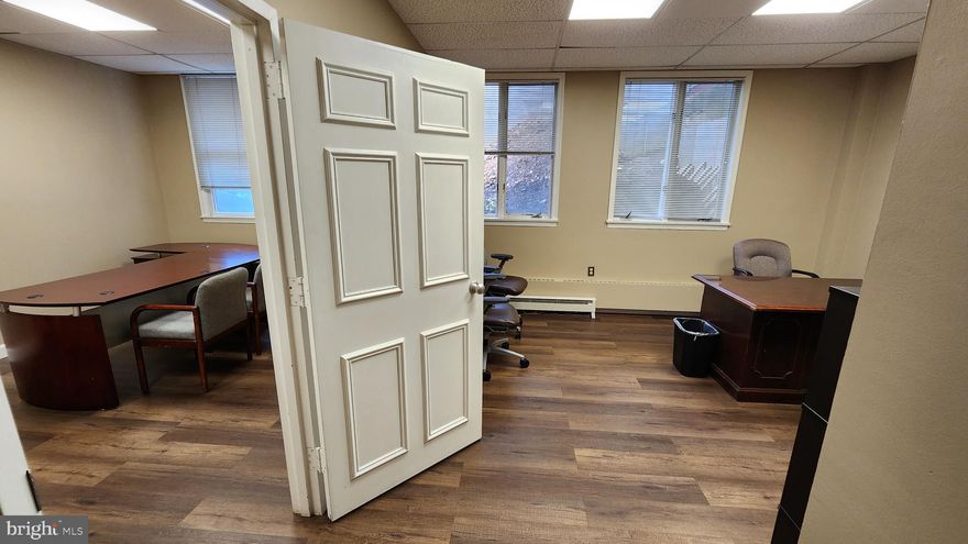 Are you looking for a space to elevate your business presence? Look no further! We present an exceptional opportunity to lease an office in a prime location. This space is perfect for startups, small businesses, or established companies seeking a dynamic and productive workspace.
Situated in the heart of Rockville, our office space enjoys easy accessibility to major highways, public transportation, and a variety of dining and retail options, ensuring convenience for you and your team.
It's a Suite with 2 rooms, each room with 168 sq ft. Feel free to use the furniture in the pictures or it can be removed. The building also offers secure entry, ample private garage, free wi-fi, kitchen and conference rooms.