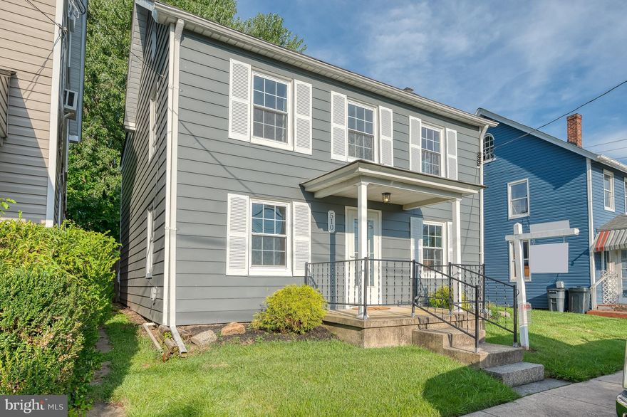 Welcome Home to Historic  Upper Chesapeake Bay-- Perryville! Step into the charm of history while enjoying modern comforts in this delightful, updated  3-bedroom, 1.5-bathroom colonial-style home featuring  updated carpet, neutral rooms, and updated appliances.   This home boasts three spacious bedrooms, perfect for a growing family or for accommodating guests. The 1.5 bathrooms provide comfort and convenience for your everyday needs. Nestled in the heart of Perryville, this property offers the perfect blend of history and convenience. Located just moments away from water oriented activities  in adjacent historic  waterfront towns including Port Deposit & Havre de Grace as well as the excitement of Hollywood Casino & the family-friendly fun of Great Wolf Lodge offering entertainment options galore!  Relax and unwind in your own private paradise with spacious privacy fenced backyard w/ maintenance free deck,  patio and double wide gate access for boat &/or camper storage etc.. The privacy-fenced yard provides a serene escape, and the spacious storage shed offers ample space for all your outdoor needs. This home has been thoughtfully updated with modern appliances, ensuring that daily life is both convenient and efficient. Stay cozy with updated HVAC system, Tankless hot water system, replacement sump pump & much more!  Must see!