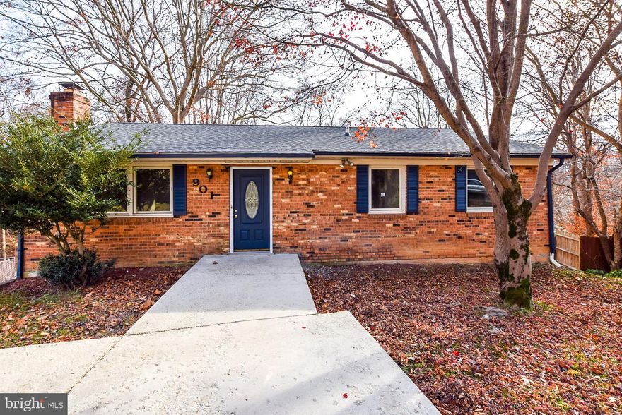 Welcome to Fort Washington Estates, one of the most beautiful and long standing neighborhoods in Prince George's County. This home has been completely renovated. Home is located on a quiet cul de sac and it's beauty boats with 4 large bedrooms and 3 full bathrooms.   In this bi-level home, you will also find to your amazement a gorgeous gourmet kitchen with grey shaker kitchen cabinets, stainless steel appliances, quartz countertops, kitchen backsplash, fully renovated bathrooms, light fixtures, recess lights, hardwood flooring on main level, new carpet, a fresh coat of paint, fully finished walk out basement with a full bath, two level rear back, backs to trees for privacy, and new roof.  This home is fabulous and will not last long.