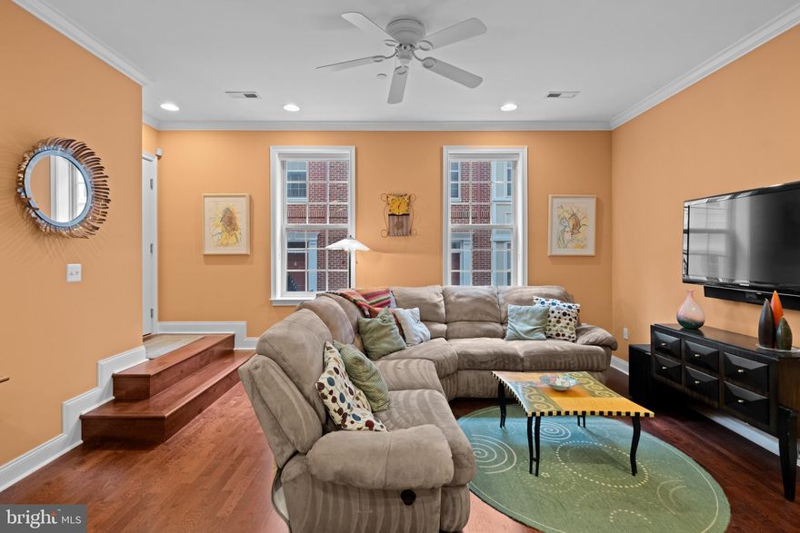 Introducing a magnificent townhome that encapsulates luxury living in the heart of Philadelphia! Ideally located in a prized, gated enclave just south of Fitler Square and only steps to University City, this Naval Square home is exactly what you’ve been waiting for!   

This exquisite two-story, lower-level townhome offers 3 bedrooms, 2.5 baths and an attached garage. Tucked away along a lovely landscaped pathway, this well-maintained home features a private terrace spanning the entire width of the property.

An open-concept living and dining area with beautiful hardwood flooring flows seamlessly into the expansive kitchen, enhanced by generous recessed lighting. The kitchen is appointed with a GE Profile stainless steel appliance package, natural cherry shaker-style cabinetry, granite countertops, a tumbled marble tile backsplash, and a large pantry. A discreet half bath, coat closet, and one-car garage with abundant storage (including shelving & bike racks) complete this level. An additional bonus storage area has been thoughtfully created beneath the stairs.

The spacious owner’s retreat offers an oversized walk-in closet and a luxurious primary bath. The ensuite is beautifully appointed with an upgraded walk-in shower, dual vanities, a private water closet, and two linen closets. Two additional sun-filled bedrooms feature 8-foot sliding doors that open to a large covered terrace, creating a seamless indoor-outdoor feel. A convenient laundry area with newer Samsung washer & dryer (2021), along with a shared hall bath featuring its own upgraded walk-in shower, completes this level.

Have peace of mind that all of your mechanicals are in great condition: hot water heater replaced in 2018 and HVAC system recently serviced in 2026. 

Enjoy the ease of having the pool and state-of-the-art fitness center just a few steps from your home and the concierge close by. The dramatic community room in the Biddle Hall rotunda is perfect for hosting private parties. Take advantage of the outdoor amenities of the 20-acre park-like setting, including picnic areas, well-kept gardens, and mature landscaping. With gated entry and on-site visitor parking, convenience and security are paramount. 

Located in close proximity to the South Street Bridge, UPenn (0.7 mi), CHOP, HUP, Drexel, Rittenhouse (0.9 mi), and Fitler Square. Fantastic restaurants and cafes—such as Rival Bros Coffee, Friday Saturday Sunday (James Beard Winner), Illata BYOB, Pub & Kitchen, Southgate, Sabrina’s, and Loco Pez—are all just steps outside the gates. The new Heirloom Market by Giant and South Square Market are only a block away. Directly out the back gate, you’ll find easy access to the Schuylkill River Park, including the award-winning trail and boardwalk, Markward Playground, tennis courts, and dog park! Naval Square is a pet-friendly community allowing up to 2 pets with no weight restrictions. 

Don’t miss your chance to own in Philadelphia’s most coveted community!