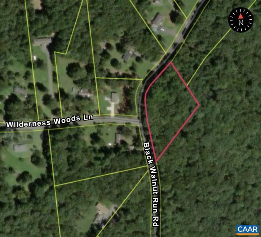 Prime lot! This flat 2.1 acer lot on a quite country rode in the small town of Rhoadesville has a long road frontage making it a perfect spot to build your dream home. Copy of plat in document section.