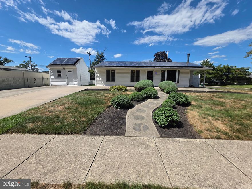 This is a truly unique home located in Levittown, PA. This ranch-style property offers two separate living spaces, making it ideal for multi-generational living. Enter the main home through the front entrance on Magnolia Drive, which features a cozy patio—perfect for outdoor gatherings. Inside, you’ll find a bright living room, an eat-in kitchen, three bedrooms, a full bath, and a laundry room. Additional highlights include a large double driveway, a workshop, and a storage shed. The private additional living space has its own entrance facing Mistletoe Rd. It features an eat-in area, a comfortable living room, a full bathroom with a shower stall, and one bedroom plus a driveway. Recent improvements add even more value: solar panels, a recently replaced sewer line, and a generator with a leased propane tank—transferable to the new buyer if desired.

This home is move-in ready and waiting for its next owner to enjoy all of its unique features!