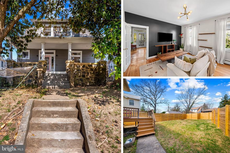 Offer Deadline: Sunday, March 30th at 5 pm! Welcome to 3216 Juneau Place, nestled in the quiet Arcadia/Beverly Hills neighborhood, a hidden gem that offers a great sense of community. This charming cottage is a great blend of modern updates with original details. Fantastic magnolia trees out front, providing shade and privacy to the large front porch. Large foyer area where you'll immediately notice the detail in the original floors. Semi-open floor plan, flooded with natural light! Sitting room off the foyer with built in shelving and a decorative fireplace. Large dining room, connecting you to the living room just off the kitchen, both with aesthetically pleasing light fixtures. Updated kitchen with quartz countertops, SS appliances, plenty of timeless white cabinetry, and a breakfast bar. Door to the back deck and newly fenced in flat yard, perfect for your gardening dreams! Original flooring continues upstairs, where you'll find 3 spacious bedrooms, each with their own walk-in closet. The full bath is located in the hallway, and although not recently updated, is in great shape and still in style! Unfinished basement with great ceiling height and ample room for storage. Additional storage under front porch and kitchen addition. Easy parking on street or pull into your own driveway. Central heating/cooling added in 2020. Fence installed in 2024.