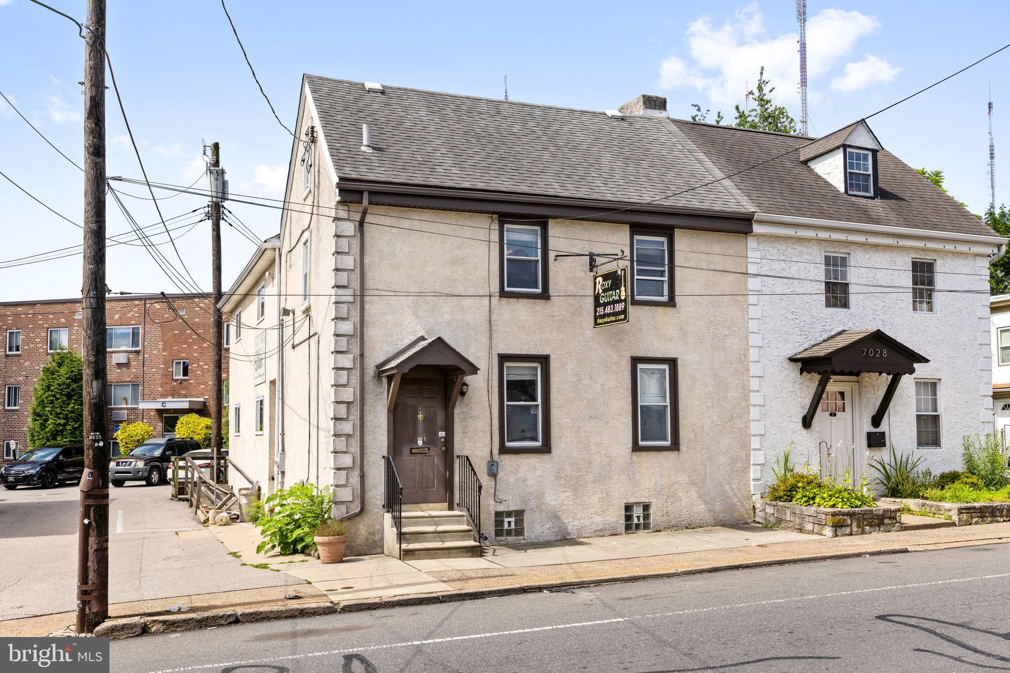 Unlock the potential of this 3,300 sq ft property located in one of Philadelphia’s desirable and high-visibility corridors. With high foot traffic, multiple bathrooms, 2 staircases, 3 means of egress, and 3 dedicated parking spaces, this property offers flexibility for a variety of uses to include commercial and multifamily.
Whether you continue its current commercial use, convert it into a mixed-use space (retail or office below, residential above), or reimagine it entirely as a single-family or multi-family residence, the possibilities are endless. Ideal for investors or owner-occupants looking to capitalize on strong rental or resale potential. This location has excellent street visibility with high foot and vehicle traffic, walkable to Ivy Ridge Shopping Center, ShopRite, train station, and bus stop. Roxborough remains one of Philadelphia’s in-demand neighborhoods, and as new development surges, properties like this are becoming increasingly scarce. Don’t miss this unique opportunity — schedule your showing today