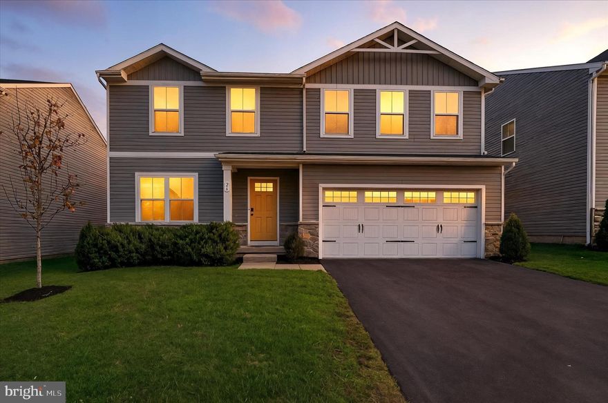 Beautiful 4-Bedroom Home in Desirable Taneytown Community

Welcome to this stunning single-family home built in 2022, offering modern living with comfort and style. Featuring 4 bedrooms, 2.5 baths, and nearly 2,000 square feet above grade, this home is perfect for today’s lifestyle.

Step inside to an open floor plan ideal for entertaining, highlighted by a spacious eat-in kitchen with a large island, ample cabinetry, and room for a dining table. The kitchen flows seamlessly into the inviting family room, creating the perfect space for gatherings. A convenient office and half bath are located just off the kitchen, offering great flexibility for remote work or study.

Upstairs, you’ll find four generous bedrooms, including a comfortable primary suite with walk in closet, plus a laundry area conveniently located on the upper level. The unfinished basement provides endless possibilities—plenty of room to add additional living space, a home gym, or playroom, and includes a rough-in for a future bathroom.

Enjoy all the amenities this vibrant neighborhood has to offer, including a community pool, basketball courts, and a dog park, just to name a few. Conveniently located in Taneytown, this community is a great place to call home—perfect for families and anyone seeking a welcoming neighborhood atmosphere.