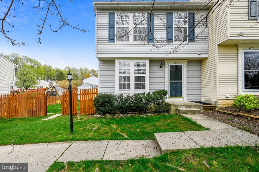 Move-in ready and full of charm—this 3 bed, 2 full + 2 half bath duplex is tucked away on a quiet no-outlet street in the heart of Odenton. You’ll love the spacious fenced-in yard and custom deck—perfect for cookouts, relaxing, or entertaining friends and family.

The main level offers a great open layout with the kitchen at the rear—ideal for entertaining or everyday living. Upstairs, you’ll find a generously sized primary suite with private bath, two additional bedrooms, and another full bath.

The finished lower level gives you even more space to spread out, with a half bath and plenty of room for a rec room, office, gym, or guest space—whatever you need.

All of this in an unbeatable location: just minutes to Fort Meade and NSA, 20 minutes to Annapolis, and right between DC and Baltimore. You’re surrounded by shopping, dining, entertainment, a movie theater, and more—everything you need is right here.