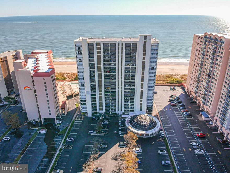 South End Direct Ocean Front Unit. 2 Balconies with Hurricane Shutters. This unit comes with private deeded under building parking space. Indoor  Heated Community Pool, Sauna, Game Room, and Owners Meeting Room. Close to shopping and restaurants,  Well Maintaned and Managed building. Down Stairs locker $50 per year. Beautiful updated lobby 2021.