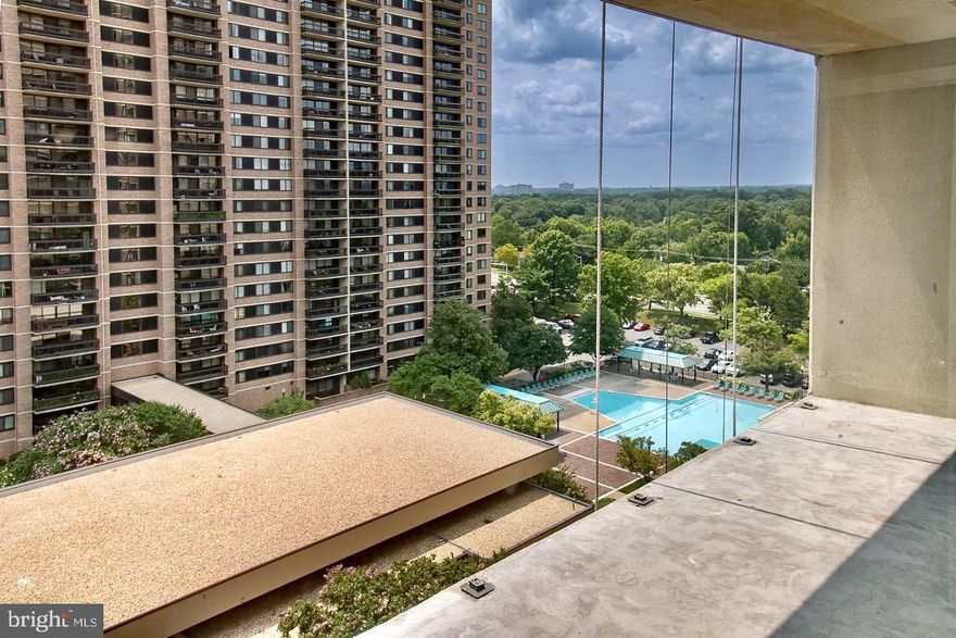 Beautifully Renovated and ready to move in condo,  Bright and Sun light filled  sought after desirable Skyline Square North. Amazing view from your balcony on the 10th floor facing the pool. Gleaming Ceramic tile with wall to ceiling windows in Family room.  Spacious 2 Bedroom and 2 Full Bathroom with One parking garage space. New Kitchen and Stainless steel appliance with space for breakfast table. Master bedroom has walk-in closet . Shower tub in master bathroom and separate vanity.  The condo has plenty of closets and comes with extra storage. Enjoy the amenities that Skyline has to offer including Outdoor Swimming Pool, Gym, party room and more. Convenient lifestyle in a serene surrounding. Minutes to shops and restaurants. Easy commute to Washington DC, the Pentagon City, Amazon HG2, Shirlington, Ballston , Old Town Alexandria , 395, 495 and the Reagan National Airport.