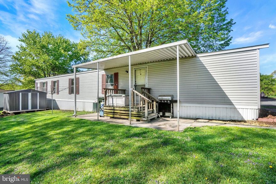 Welcome to this well-maintained mobile home offering comfort, value, and the opportunity to add your personal finishing touches. Recent updates include a brand-new roof and new flooring in the living room, kitchen, and one of the bedrooms—giving the home a fresh and modern feel right where it matters most.

Step outside to enjoy the convenience of a new shed, providing extra storage for tools, hobbies, or seasonal items.

The seller is also including renovation supplies to complete the second bathroom and second bedroom, making this a fantastic opportunity for buyers to customize and build equity with ease.

Whether you're looking for an affordable home or an investment with potential, this property offers a great blend of updates and opportunity. Schedule your showing today!