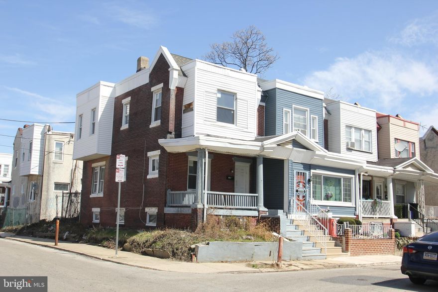 Great investment opportunity in the Nicetown-Tioga section. Close to Temple & Shriner's Hospital, US-1, Broad Street, Regional Rail Line, schools and shopping. This corner property is in need of some TLC, but would make a great addition to your portfolio...3 Bedrooms 1 bath is being sold in AS IS condition and do all your due diligence prior to submitting an offer. Please do NOT submit offers sight unseen, they will not be accepted by the buyer.