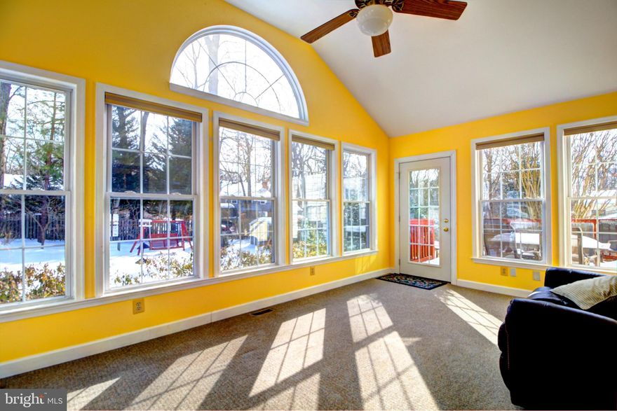 This distinctive colonial is sited on a gorgeous wooded lot in the heart of Severna Park**There is a lovely covered front porch**The main level has a formal living room and dining room as well as an updated kitchen  and family room**There is a cozy gas fireplace in the family room**A delightful sunroom is off of the back of the home**Upstairs there are 4 spacious bedrooms, including the owner's retreat which has a remodeled bathroom which has a separate shower and jetted tub and a walkin closet**The laundry is conveniently located in the master bath**The main level and the second level floors are hardwood floors throughout except the kitchen**The lower level was built in 2025 and it has a recreation room, office or 5th bedroom or den, and abundant storage**There is a deck off of the kitchen which overlooks the very privated wooded back yard**The roof was replaced in 2024**There is an oversized side-car two car garage**Close to Kinder Park, community restaurants and shops**