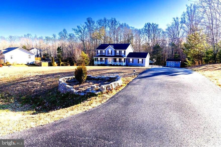 If you've looked around or are just getting started you've just found your Sanctuary!
It's a 4 bedroom 3.5 bath Colonial with a finished basement and a 2 car side load garage that's off  a quiet lane on a cul de sac located on over 3 lovely acres. As you enter the long driveway of your new abode, you'll instantly feel your cares of the day fall away. A relaxing porch will greet and invite you through the front door to reveal crown molding, chair rails, an ample sized living/family room with a gas fireplace, a modern kitchen with a ceramic backsplash, an island, granite counter tops, plentiful cabinet space and a separate dining room.
Upstairs, the owner's suite features walk-in-closets, luxury spa bath and a separate shower. A laundry room is also on the upper level for extra convenience. The basement is fully finished with a full bath, media room, 2nd laundry area, closets, storage, water filtration/softening system and plenty of finished space for you to be creative. 
You may exit the basement to the expansive rear of the estate to commune with nature, take a swim in the large in groud pool, lounge on the multi-level deck or under the Cabana. Your choice, but don't sleep because this dream home won't be available for long.

In order to help prevent the potential spread of COVID-19 please adhere to protocols including: wear your mask during your visit, don't touch surfaces, and wear the provided shoe covers. Please re-schedule if you're not feeling well. Thank you for your co-operation.