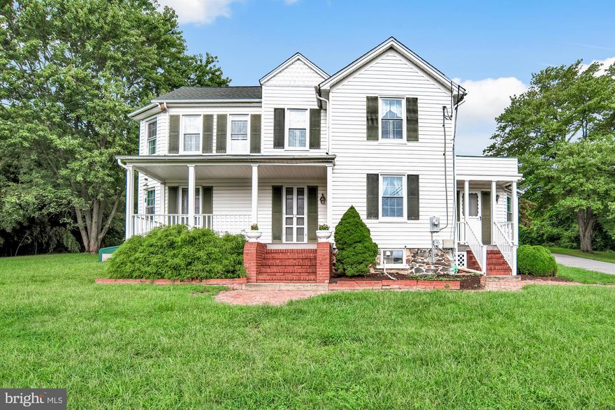 Freshly Painted and Refinished Floors! Come Check it out and make this fantastic space your home!  Roof and furnace only two years old New dishwasher New paint throughout the interior  Wood Floors refinished On an excellent piece of land in Howard County MD! "Hilltop House"  Built in 1875 . First time property has been available outside the family since 1871!  Lots of great history in this fantastic home! House has a separate office where Dr. Shipley ran his Dr's office with outside entrance. This house is a must see with plenty of room for you, your friends, and family!  The Electric is prewired for a generator  Has a Parking and plug in for an RV  Seriously you need to take a look at all the great benefits of this property!