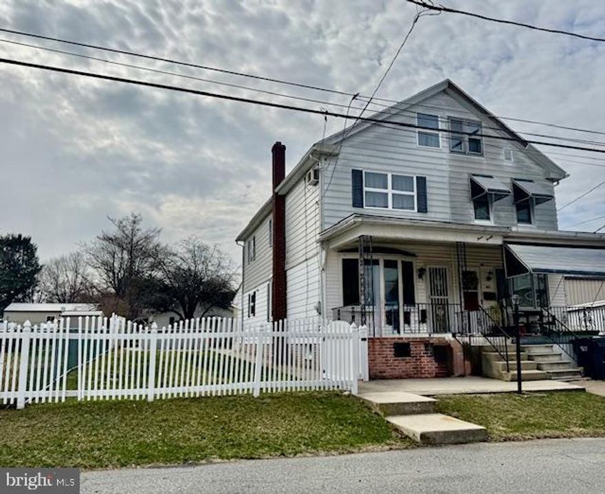 This home offers a spacious fenced in yard that can provide ample space for various activities plus landscaping possibilities. There is a balance of functionality and outdoor comfort. The above ground pool adds to the outdoor enjoyment. A 2 car detached garage adds space for vehicles. Close to the baseball fields. 
Large living room offers endless possibilities. Eat in kitchen with storage to keep the area organized. Practical, cozy, and perfect for everyday living. Space to cook, dine, and connect. Easy access to the yard. Half bath located in lower level. Attic can be converted into an additional bedroom ,just add heat. Lots of attic plus basement storage area. Newer bedroom  W/W carpeting. Back on the market due to buyer financing. No fault on the property.