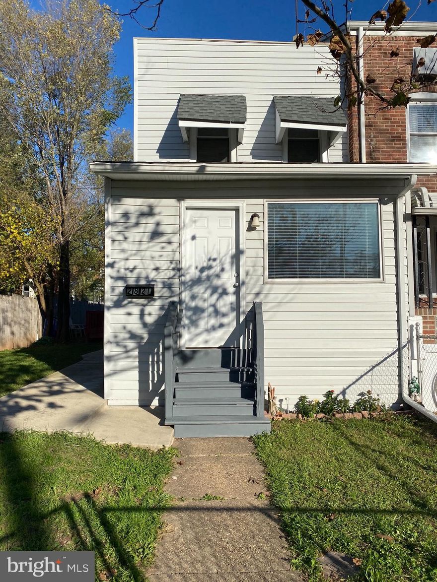 Nice remodeled townhouse in Cherry Hill with 2 bedrooms, two full baths and one 1/2 bath. New appliances, new carpet, new plumbing and electric system.
