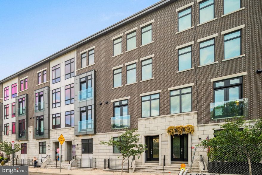 Beautifully appointed home in a private, nestled corner of the city with easy access to highways to get in and out of the city within a cinch. Escape into the tranquility of this 3,800 sq. ft. 5 story oasis with amazing views of Philadelphia’s skyline, Delaware River, and Ben Franklin Bridge. This 5 bedroom townhome is four years young in the newest addition of tax abatement construction in the Old City area. Experience the upgrades at every turn from the Creston Home and Security system, cantilever staircases with automatic lighting, built-in Sono speakers, motorized window shades, and electric car plug-in the garage. 300-year-old reclaimed walnut hardwood throughout, LED top hat lights in the entire property, and Pella windows and doors only begin to describe this perfect luxurious home. As you enter the front door of the home, you are greeted by a spacious foyer. Located on the 1st-floor are the powder room, garage access, and stairs leading you to the fully finished basement with a full bathroom. Continuing up the stairs, you will find yourself on the 2nd floor and main living space. The kitchen features all Gaggenau appliances, including a double oven with a steam option, a 5 burner gas stove, and a beautiful large quartz countertop island with a sink and extra storage cabinets. The 2nd floor is designed perfectly for your holiday gatherings and parties, featuring a powder room, custom-made double wet bar, and a gorgeous gas-burning fireplace with marble decor and flatscreen installation. On the 3rd floor, you will find a large master suite with abundant natural light and two customized walk-in closets for the working professional looking to slip into their home-styled clothing. Take a break in the master suite bathroom, featuring porcelanosa fixtures, heated floors, a large soaking tub for your relaxing bath moments, and dual vanity. Continue to the top floor, where you will find the remaining two large bedrooms with spacious walk-in closets, a full jack and jill bathroom, and an additional wet bar in the hallway. The second wet bar is perfectly located at the end of the stairs filled with your favorite beverages, leading you onto the incredible roof deck. The roof deck is ready and waiting for those firepit gatherings on cool summer nights and star gazing. The grilling station is plumbed for a kitchen update, with gas and water hookups installed. This modern, well-appointed, secure townhome community brings you closer to the charm of Old City’s cobblestone streets, historic walkways and homes, and headhouse square with its weekly farmer’s market...all welcoming you to the return of Old City’s First Friday art galleries, theaters, vintage storefronts, cafes, and restaurants.