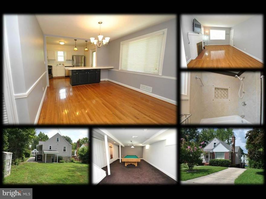 COMPLETELY UPDATED CAPE COD W/CUSTOM HIGH END FINISHES! FEATURING: NEWER HARDWOOD FLOORS THRU MAIN LVL,UPDATED BATHS,FULLY FINISHED LOWER LVL W/BONUS WET BAR,STAINLESS STEEL APPLIANCES IN KITCHEN W/BONUS ISLAND/BREAKFAST BAR AREA,UPDATED RECESSED LIGHTING & FIXTURES THRU-OUT,COVERED FRONT & SIDE PORCHES,LARGE FLAT FENCED REAR YARD W/WALK-OUT FROM BSMNT,EXTRA LARGE 4CAR DRIVEWAY & HUGE OWNERS SUITE