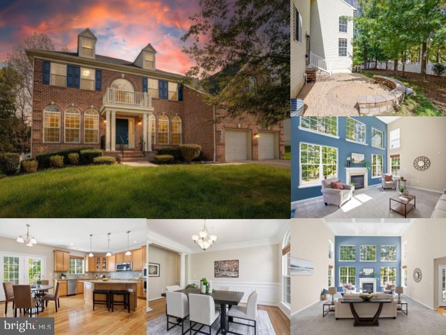 Recent Updates Included (To Best of Sellers Remembrances)     Air Conditioner- both upstairs and downstairs units were replaced in 2018 and 2019, respectively; Furnace -  Same; Hot Water Heater - replaced in 2024; Roof - replaced in 2021; Appliances - refrigerator replaced in 2022; microwave replaced and double oven installed 2019; washer/dryer installed 2019; dishwasher 2022) Windows - windows in study room replaced in 2025; Interior Paint - 2025; Flooring -  2019:  LVP installed in the finished basement and real oak wood in living room, dining room, basement stairway, and upper floor hallway; new carpet installed in select areas 2021.  Stunning 5-Bedroom Colonial in Cheltenham Park – Over 6,000 Sq Ft of Luxury Living. Discover unparalleled space and elegance in this freshly painted 5-bedroom, 4.5-bath colonial home, nestled in the sought-after Cheltenham Park neighborhood. Spanning over 6,000 square feet, this residence boasts a grand two-story foyer and family room that exude sophistication. The gourmet kitchen is a chef's dream, featuring granite countertops, stainless steel appliances, and a convenient layout perfect for entertaining. French doors open to a private patio, seamlessly blending indoor and outdoor living. The expansive master suite offers a serene sitting room, providing a tranquil retreat. A guest bedroom with a private bath ensures comfort and privacy, while two additional bedrooms share a Jack-and-Jill bathroom. The fully finished basement adds versatility with an extra bedroom and a full bath equipped with a tub—ideal for guests or a private retreat. Conveniently located near shopping, dining, Andrews AFB, and major commuter routes, including the Beltway, this home offers both luxury and practicality. With abundant space, modern finishes, and a prime location, it's perfect for families seeking comfort, style, and convenience.