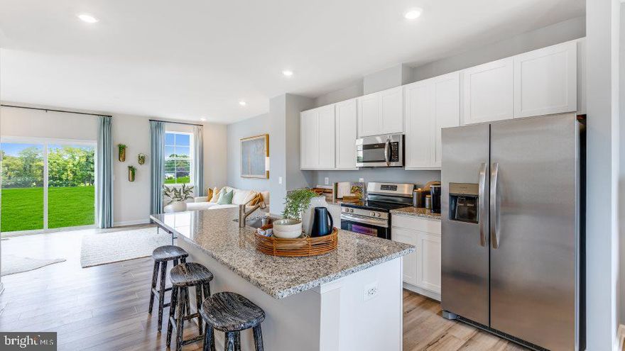 Be the first to call this brand new, never-lived-in home yours! Perfectly located in the charming town of Inwood, this home offers convenience at its best—just minutes from shopping, dining, and entertainment, with easy access to Martinsburg, Charles Town, Harpers Ferry, Shepherdstown, Winchester, Northern Virginia, and Hagerstown.
Step inside to a sun-filled open floor plan featuring LVP flooring, recessed lighting, and a modern kitchen with an island breakfast bar, ample cabinet and counter space, granite counters, and stainless steel appliances. The kitchen flows seamlessly into the dining area and family room—ideal for gatherings and everyday living.
The lower level boasts a spacious rec room, while the upper level offers a generous primary suite with a walk-in closet and spa-like bath featuring double sinks. Laundry is conveniently located upstairs. A 1-car garage plus 2 driveway spaces provide plenty of parking.
Enjoy peace of mind renting a new construction home still under builder warranties—move in and leave your worries at the door! ***Photos are of the community model home. Home will not be furnished. Home will not have a deck.