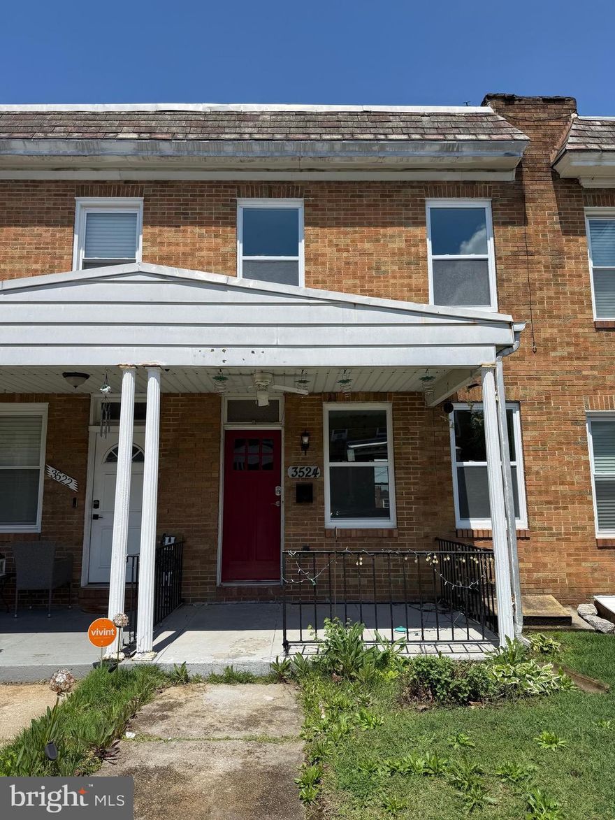 Beautifully Renovated home available- move-in ready!

Step into modern comfort at 3524 Elmley Avenue a fully renovated 3-bedroom, 2-bathroom townhome located in the heart of Northeast Baltimore. This stylish home blends historic charm with contemporary upgrades, offering a move-in-ready space perfect for families, professionals, or roommates.

Features Include:

Brand-new kitchen with stainless steel appliances, granite countertops, and custom cabinetry
Refinished hardwood floors throughout the main level
Spacious bedrooms with ample closet space
Two fully updated full bathrooms, one on top level, one in basement featuring modern tile and fixtures
Fully finished basement with extra living space and washer & dryer will be installed after move-in
Private fenced backyard with deck perfect for relaxing or entertaining
Central A/C and heating for year-round comfort
Off-Street parking pad in rear of home
 easy access to public transportation
Conveniently located near major highways, shopping, schools, and parks, this home offers both accessibility and charm in a quiet, established neighborhood.